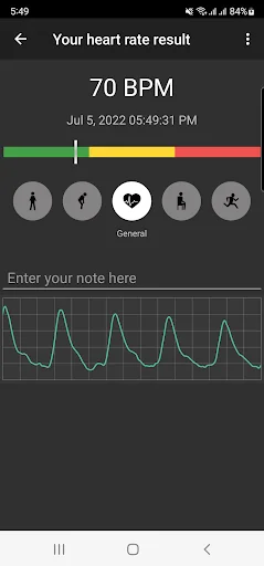 Heart Rate Plus: Pulse Monitor screenshot 2