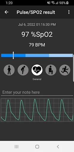 Pulse Oximeter - Beat & Oxygen screenshot 2
