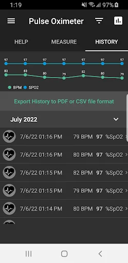 Pulse Oximeter - Beat & Oxygen screenshot 3