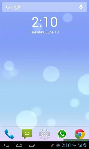 Bokeh 3D Live Wallpaper screenshot 1