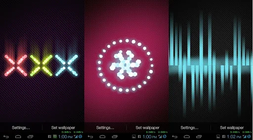 Next Nexus Live Wallpaper PRO screenshot 3