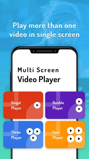 Multi Screen Video Player screenshot 1