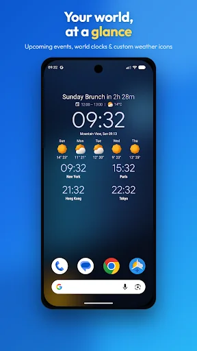 Chronus Information Widgets