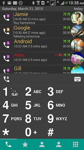 DW Contacts & Phone & SMS screenshot 1