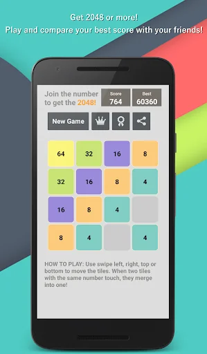 2048 - Number Merge Puzzle