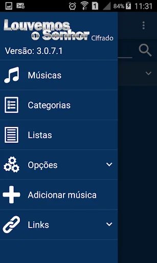 Louvemos o Senhor - Cifrado screenshot 3