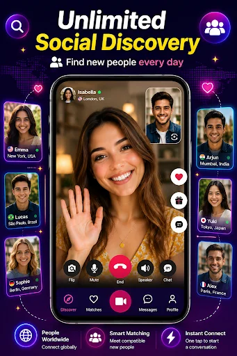 Random Video Chat - Live Call