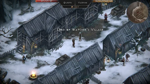 Vampire's Fall: Origins RPG screenshot 4