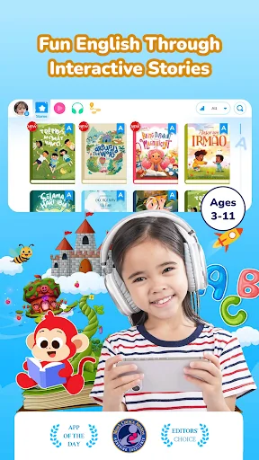 Monkey Stories:Books & Reading screenshot 1