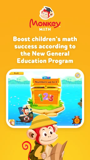 Monkey Math: Kids math games