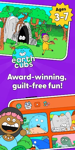 Earth Cubs: Play, Watch, Learn