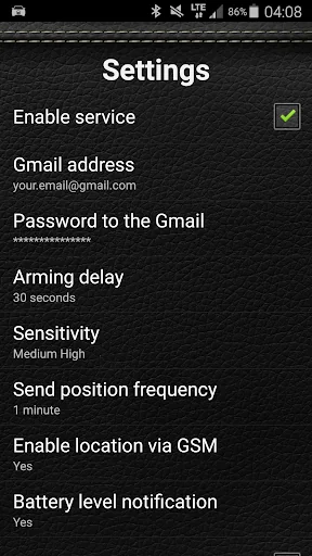 Car Security Alarm Pro screenshot 2