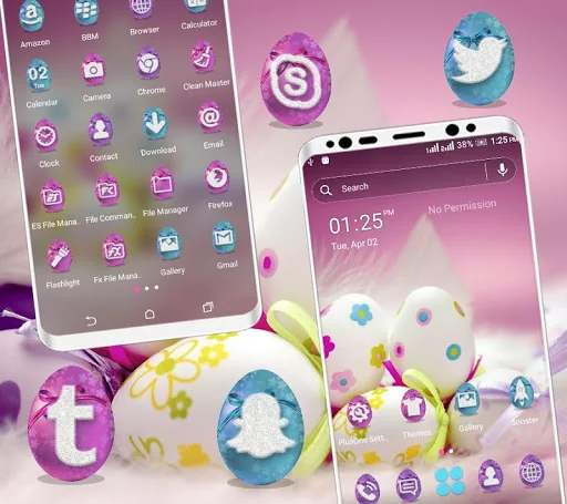 Easter Egg Launcher Theme screenshot 2