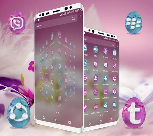Easter Egg Launcher Theme screenshot 3