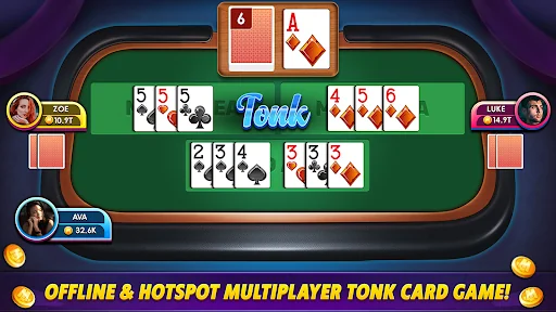 Tonk Plus - Offline Tunk Rummy screenshot 1