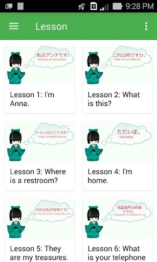 Learn Japanese with Anna screenshot 2