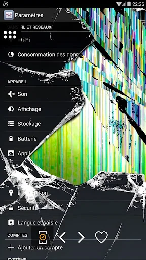 Cracked screen Wallpapers