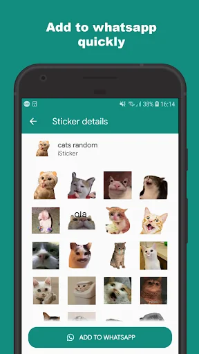 Animated Stickers Memes Sticke screenshot 3