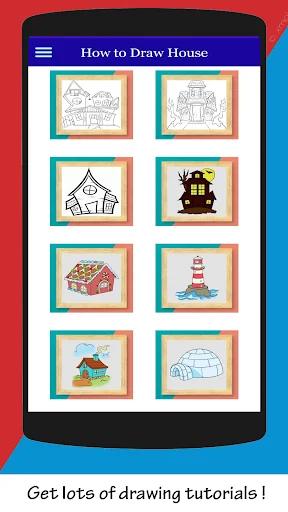 How to Draw House Step by Step