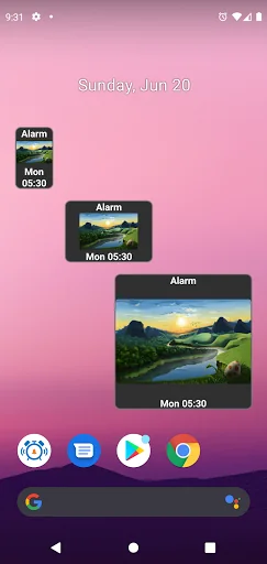 My Next Alarm - Widget screenshot 2