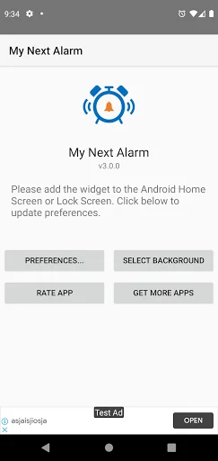 My Next Alarm - Widget screenshot 3
