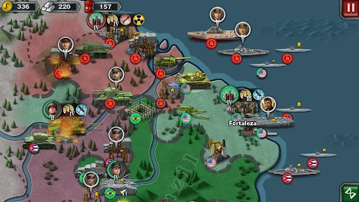 World Conqueror 3-WW2 Strategy screenshot 1