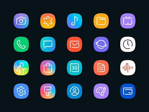 Delux - Icon Pack screenshot 2