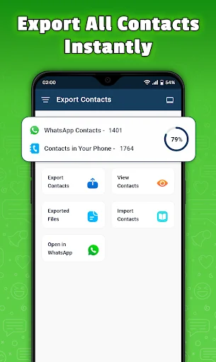 Export Contacts: Contact Mover screenshot 1