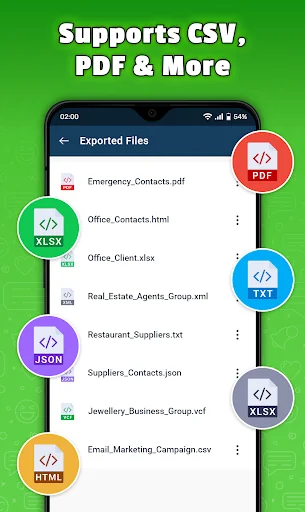 Export Contacts: Contact Mover screenshot 4