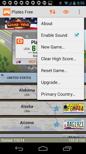 Plates Free Family Travel Game screenshot 3
