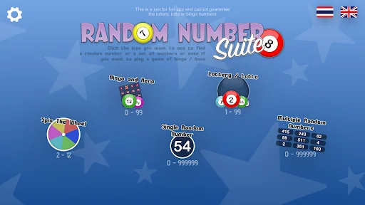Random Number Suite screenshot 1