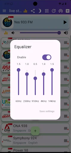 Singapore Radio 新加坡电台 全球中文收音机 screenshot 3