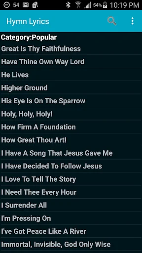 Hymn Lyrics screenshot 4