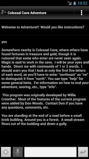 Colossal Cave Adventure screenshot 2