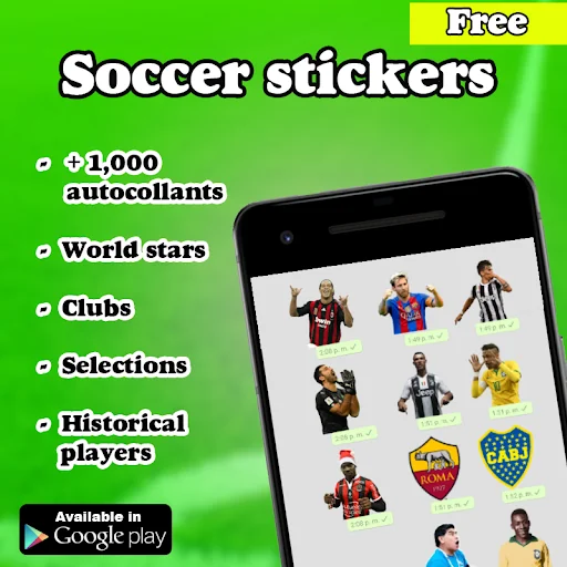 Stickers football World Cup