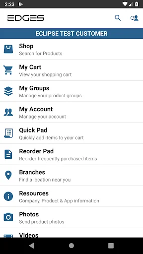Edges Sales App (ESA)