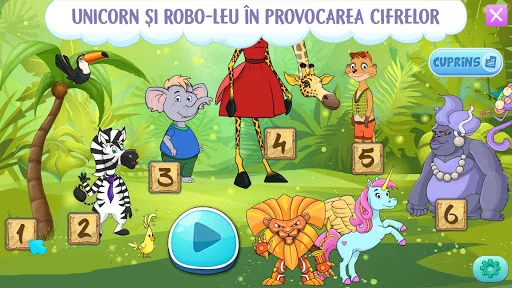 Unicorn si Robo-leu-provocarea