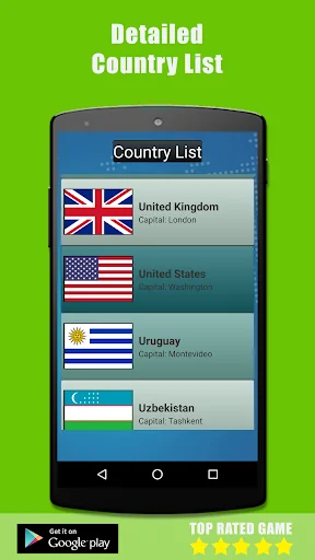 Capitals Quiz - Geography Game screenshot 4