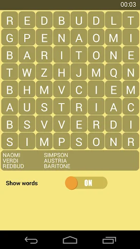 Educational Word Search Game screenshot 2
