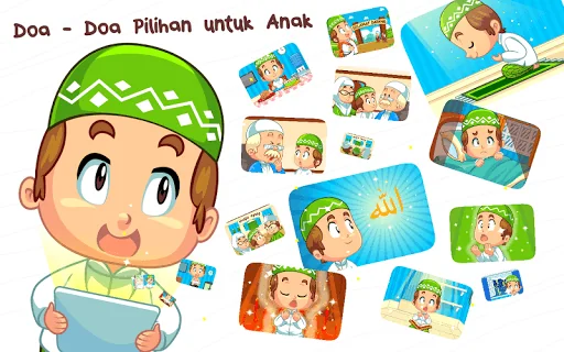 Muslim Kids Prayer + Sound screenshot 2