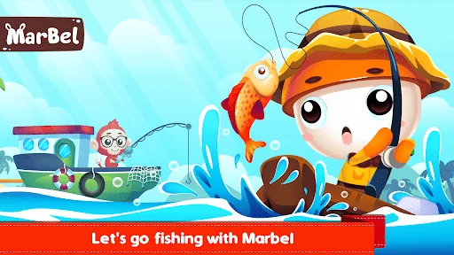 Marbel Fishing - Kids Games