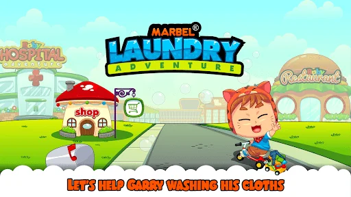 Marbel Laundry - Kids Game