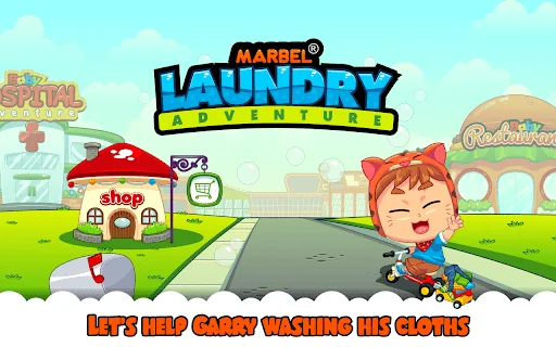 Marbel Laundry - Kids Game