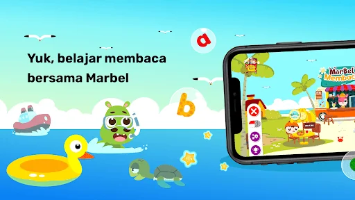 Belajar Membaca Bersama Marbel