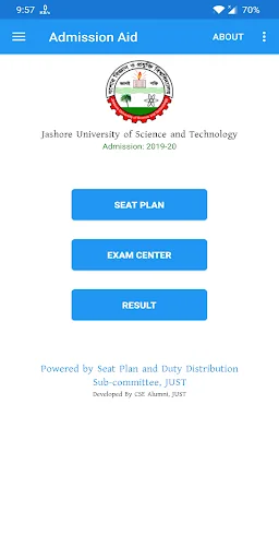 Admission Aid, JUST