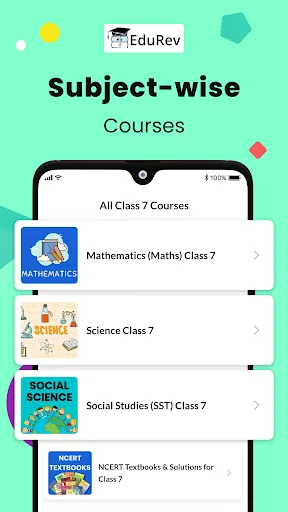 Class 7 CBSE NCERT & Maths App screenshot 1