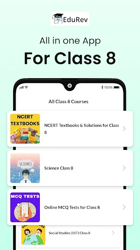 Class 8 CBSE Exam Prep App screenshot 1