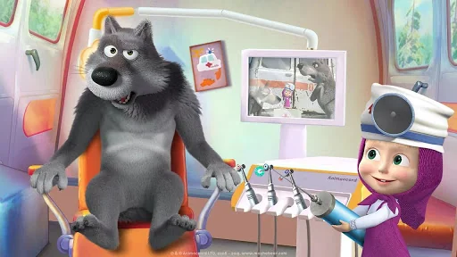 Masha and the Bear: Dentist