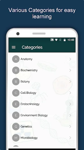 Biology Dictionary Offline screenshot 2