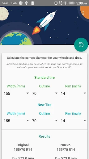 Tire Equivalence